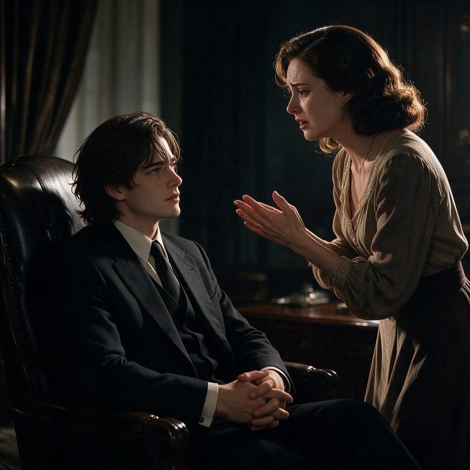 The drawing room — the same character in another scene
